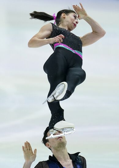 Фигурное катание. Чемпионат Европы. Пары. Короткая программа