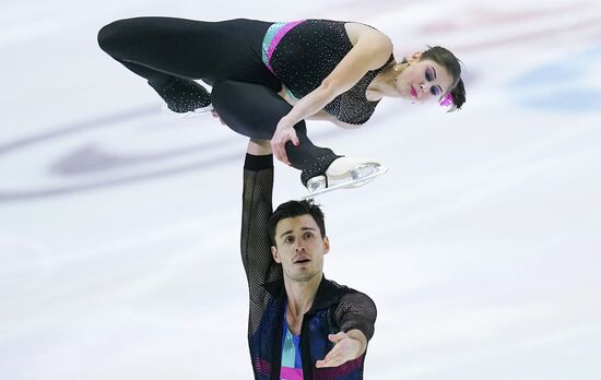 Фигурное катание. Чемпионат Европы. Пары. Короткая программа