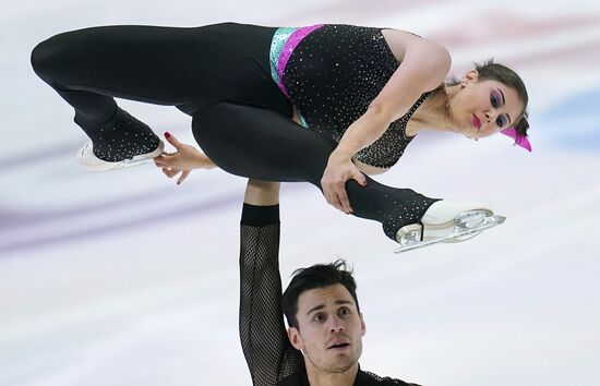 Фигурное катание. Чемпионат Европы. Пары. Короткая программа