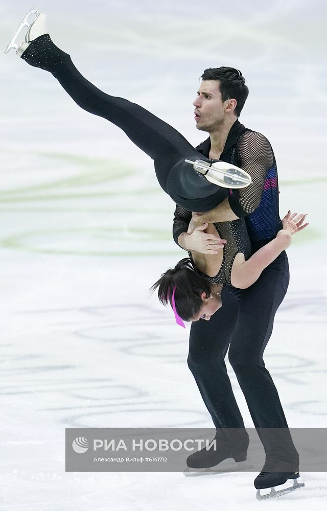 Фигурное катание. Чемпионат Европы. Пары. Короткая программа