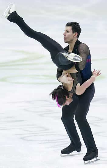 Фигурное катание. Чемпионат Европы. Пары. Короткая программа