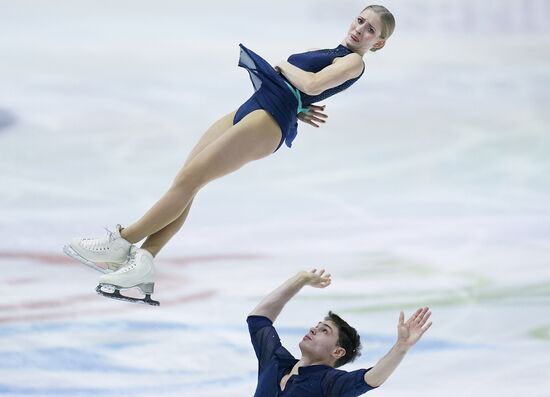 Фигурное катание. Чемпионат Европы. Пары. Короткая программа