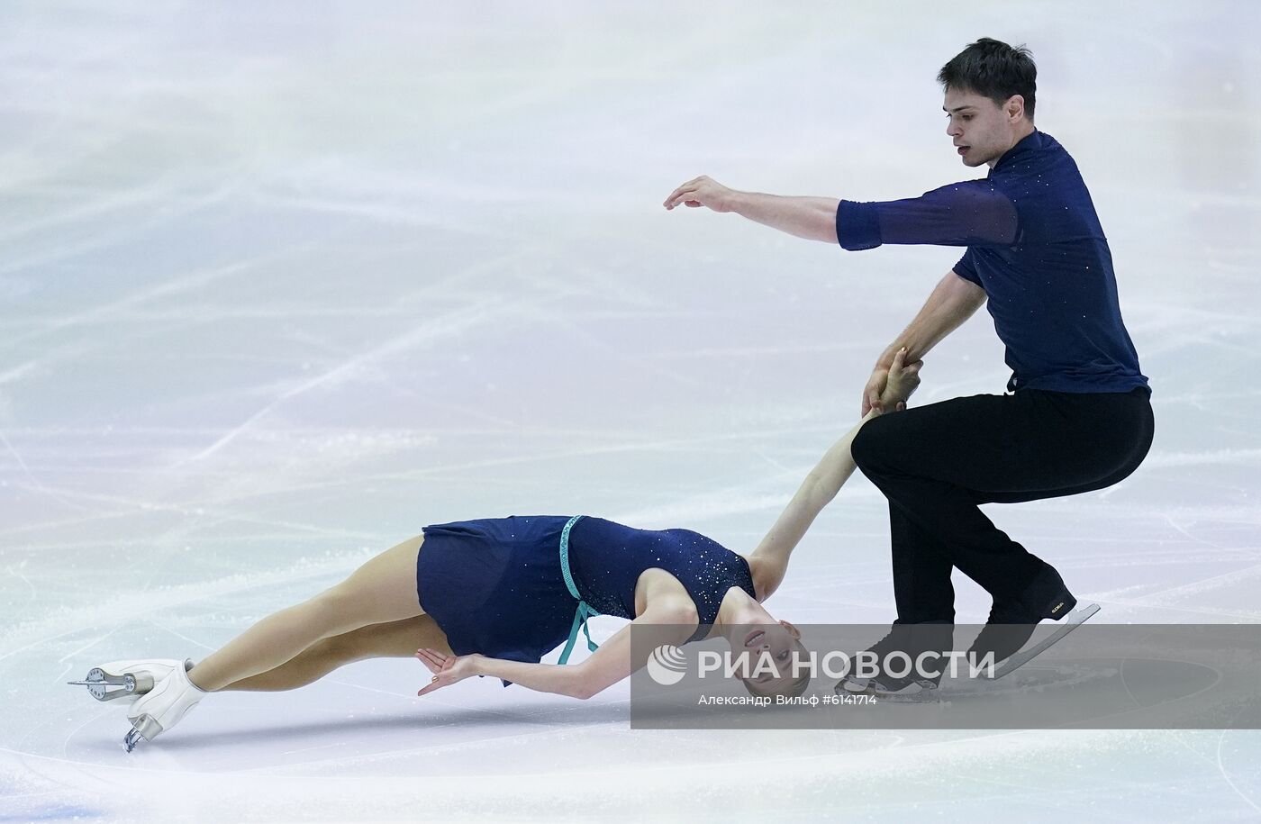 Фигурное катание. Чемпионат Европы. Пары. Короткая программа