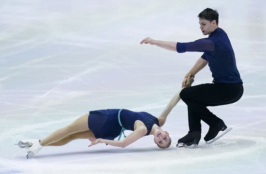 Фигурное катание. Чемпионат Европы. Пары. Короткая программа
