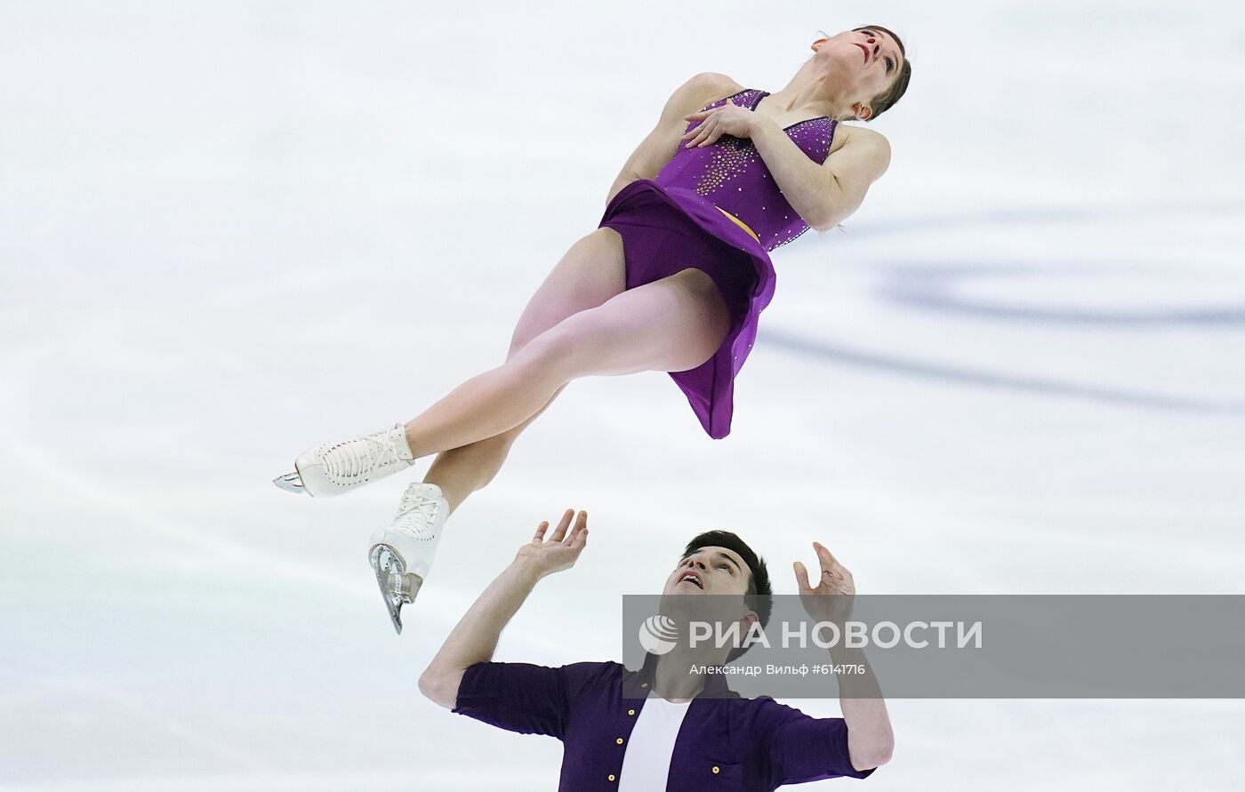 Фигурное катание. Чемпионат Европы. Пары. Короткая программа