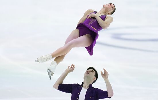 Фигурное катание. Чемпионат Европы. Пары. Короткая программа