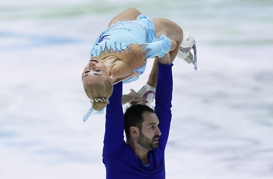 Фигурное катание. Чемпионат Европы. Пары. Короткая программа