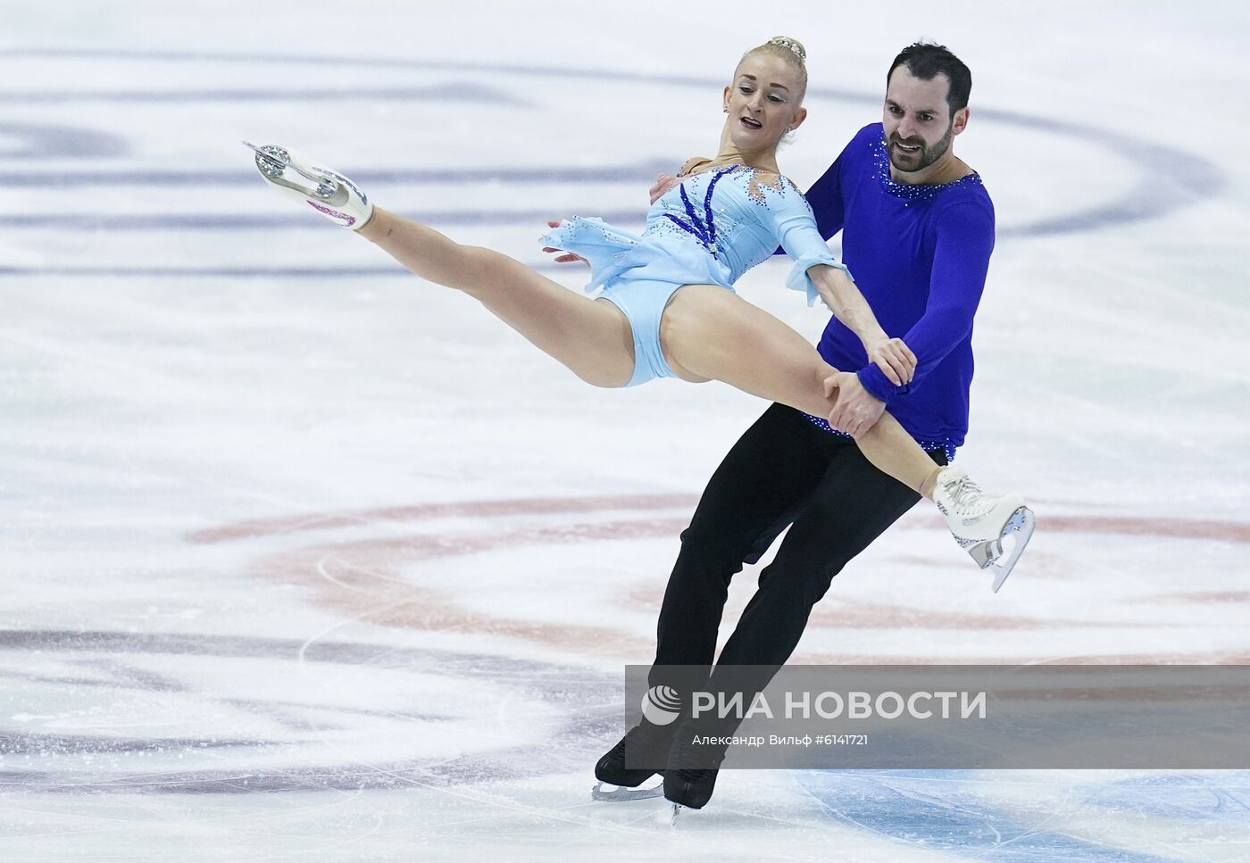 Фигурное катание. Чемпионат Европы. Пары. Короткая программа