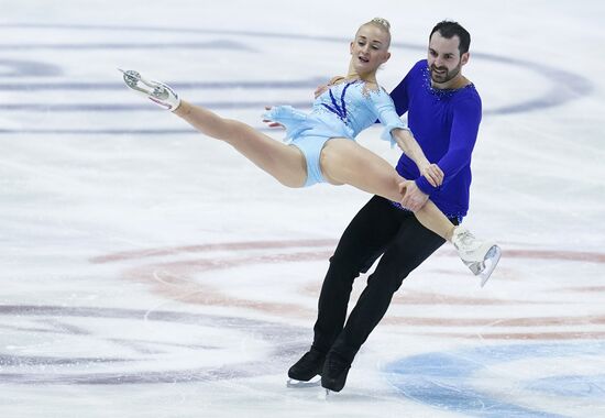 Фигурное катание. Чемпионат Европы. Пары. Короткая программа