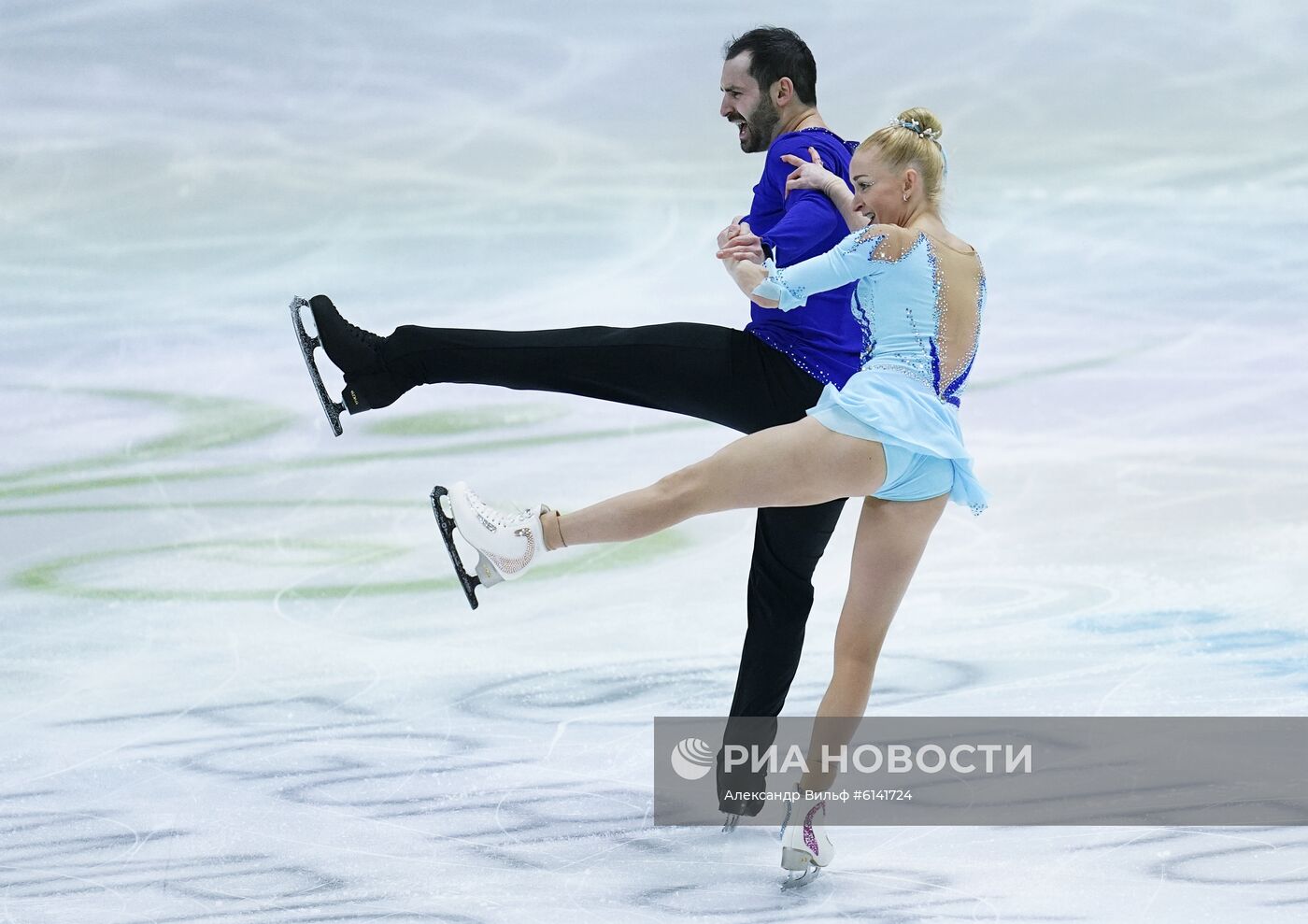 Фигурное катание. Чемпионат Европы. Пары. Короткая программа