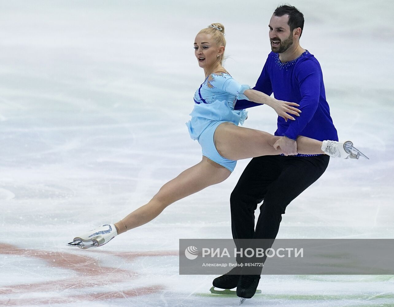 Фигурное катание. Чемпионат Европы. Пары. Короткая программа