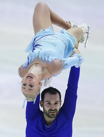 Фигурное катание. Чемпионат Европы. Пары. Короткая программа