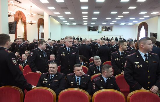 Заседание коллегии ГУ МВД России по  г. Москве