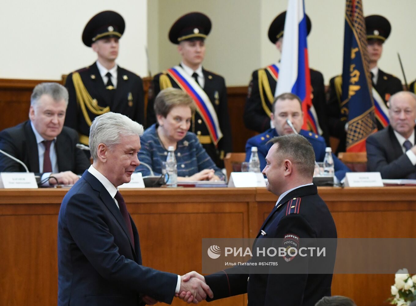 Заседание коллегии ГУ МВД России по  г. Москве