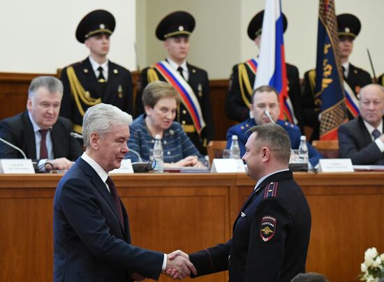 Заседание коллегии ГУ МВД России по  г. Москве