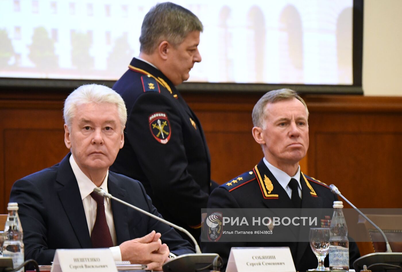 Заседание коллегии ГУ МВД России по  г. Москве