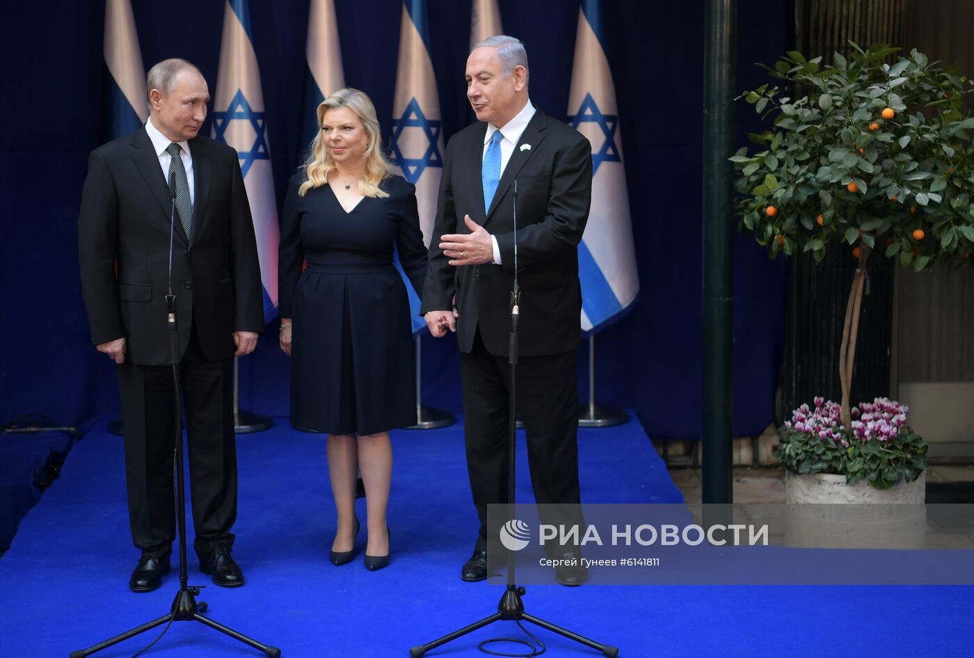 Рабочий визит президента РФ В. Путина в Израиль