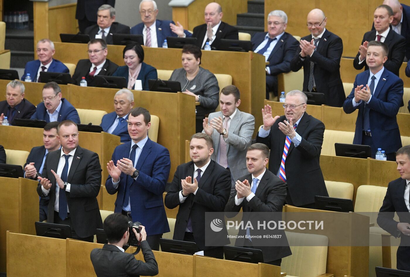 Пленарное заседание Госдумы РФ