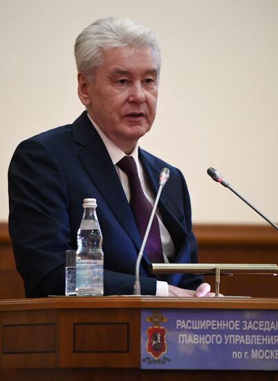 Заседание коллегии ГУ МВД России по  г. Москве