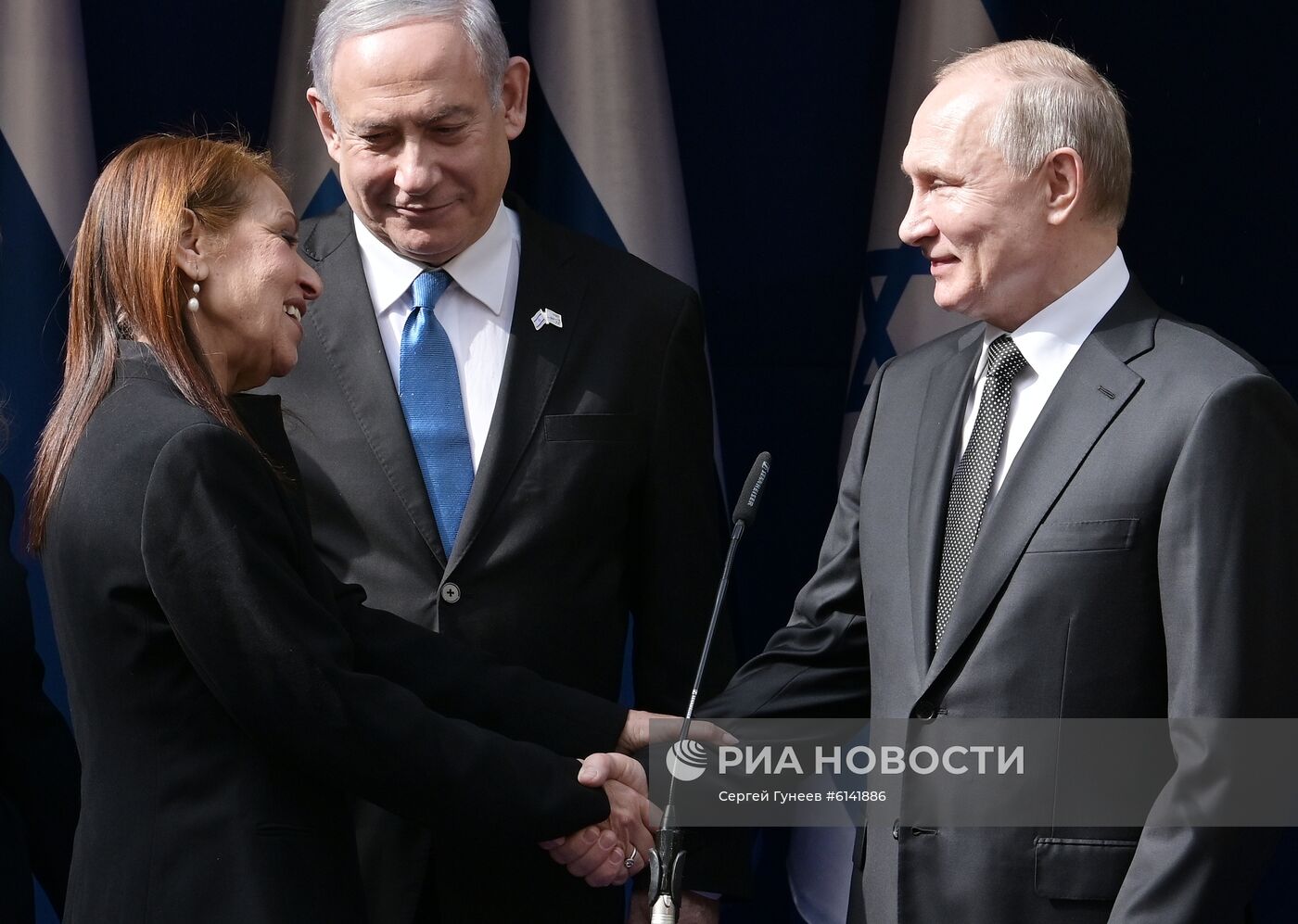 Рабочий визит президента РФ В. Путина в Израиль