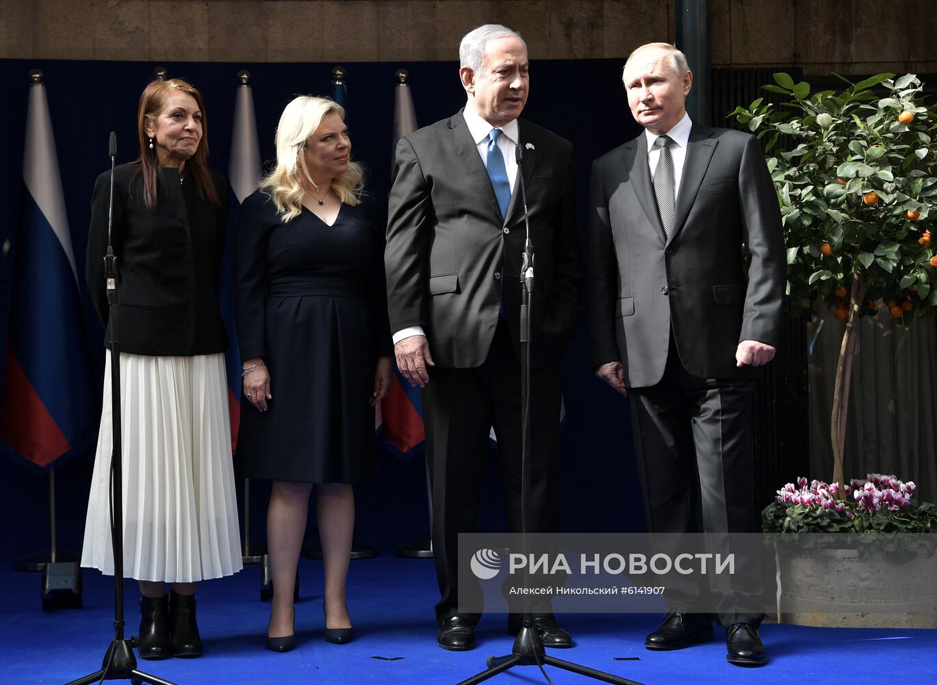 Рабочий визит президента РФ В. Путина в Израиль