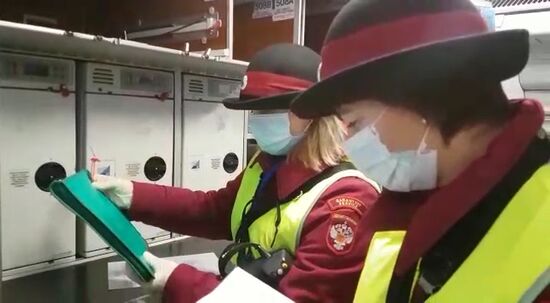 Управление Роспотребнадзора осуществляет санитарно-карантинный контроль в аэропорту Внуково