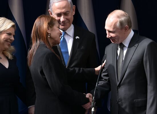 Рабочий визит президента РФ В. Путина в Израиль