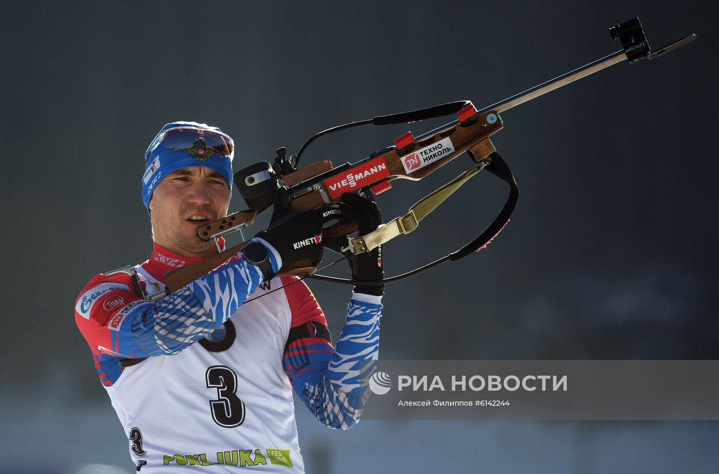 Биатлон. VI этап Кубка мира. Мужчины. Индивидуальная гонка