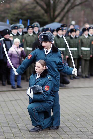 Акция "Блокадный хлеб" в Краснодаре 