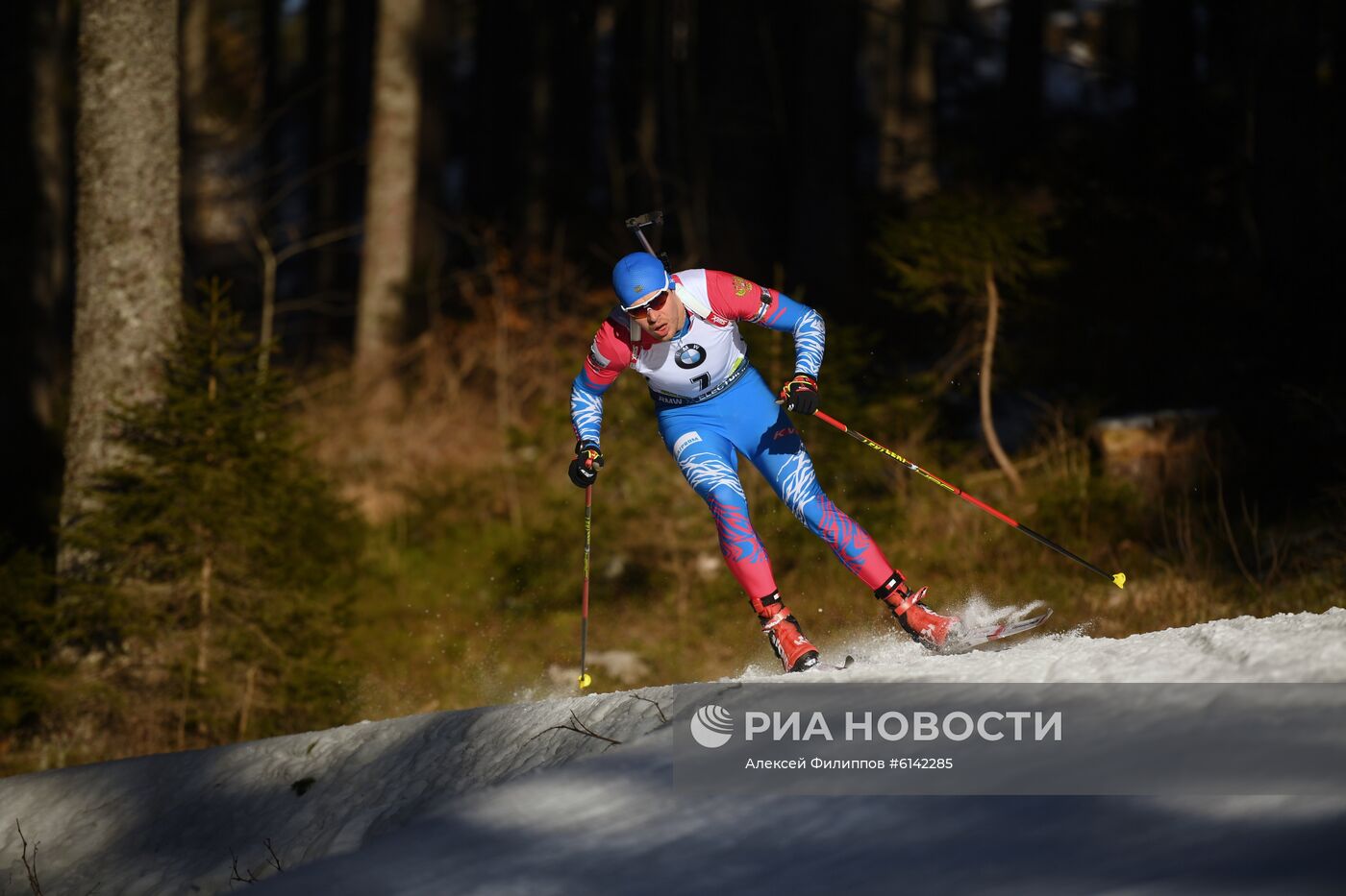 Биатлон. VI этап Кубка мира. Мужчины. Индивидуальная гонка