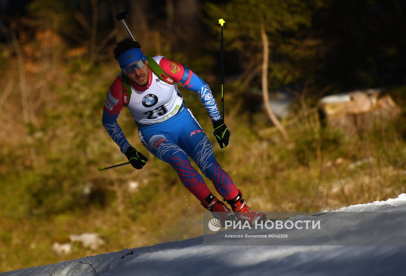 Биатлон. VI этап Кубка мира. Мужчины. Индивидуальная гонка