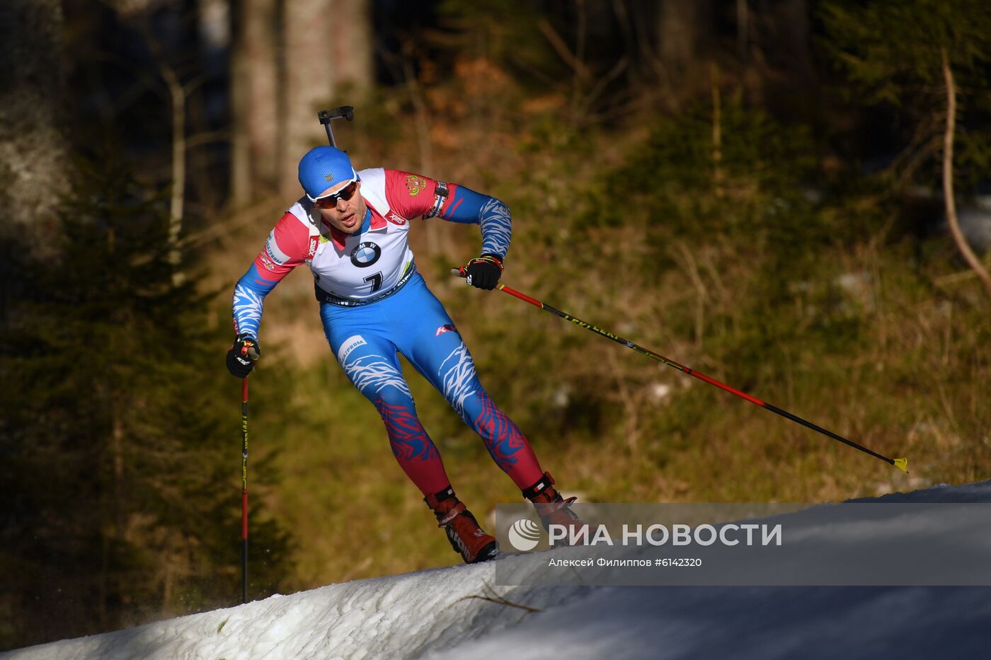 Биатлон. VI этап Кубка мира. Мужчины. Индивидуальная гонка