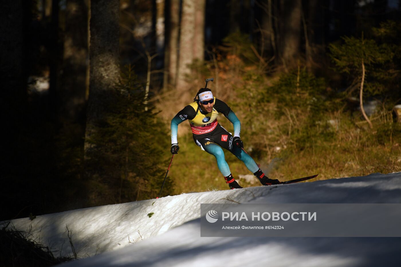 Биатлон. VI этап Кубка мира. Мужчины. Индивидуальная гонка