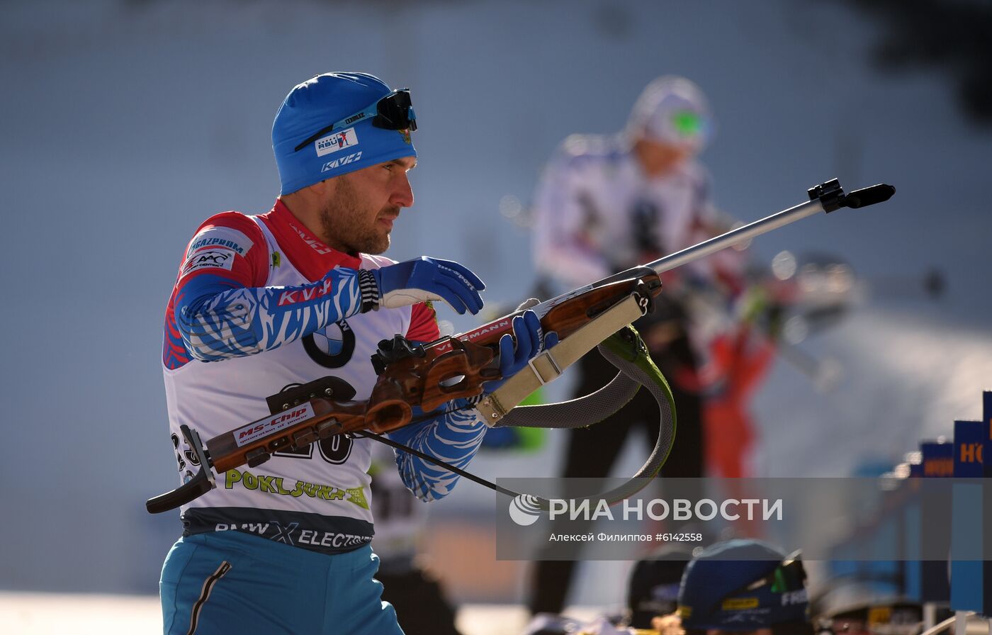 Биатлон. VI этап Кубка мира. Мужчины. Индивидуальная гонка