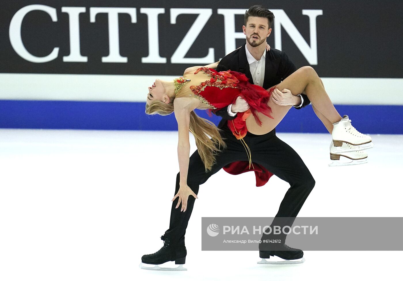 Фигурное катание. Чемпионат Европы. Танцы. Ритмический танец