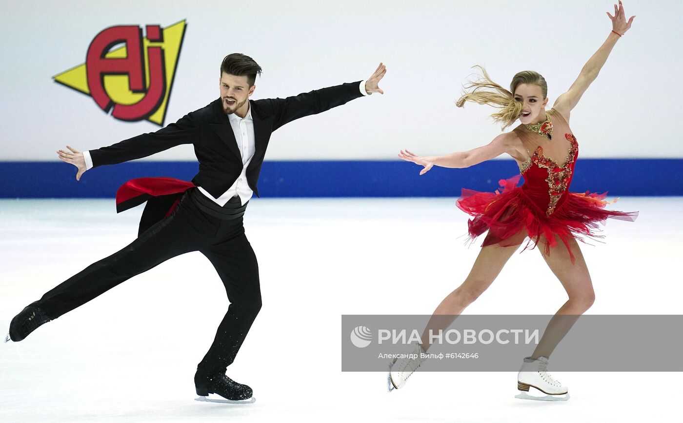 Фигурное катание. Чемпионат Европы. Танцы. Ритмический танец