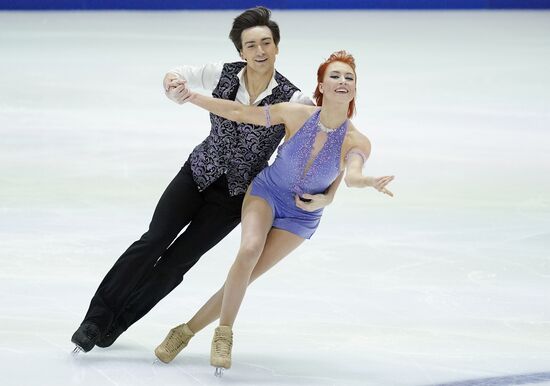 Фигурное катание. Чемпионат Европы. Танцы. Ритмический танец