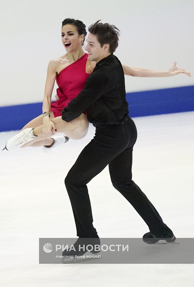 Фигурное катание. Чемпионат Европы. Танцы. Ритмический танец