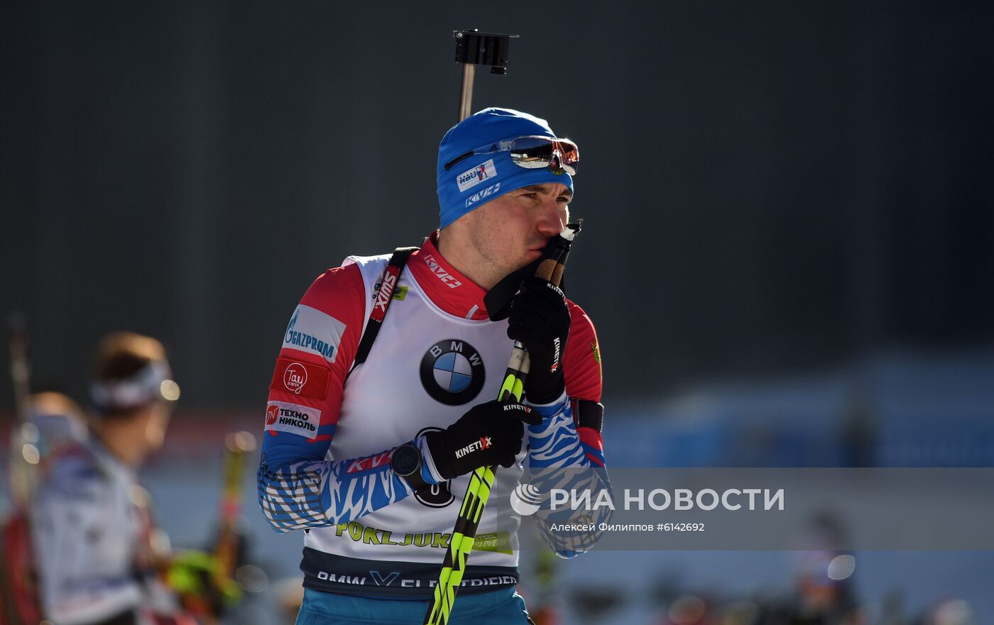 Биатлон. VI этап Кубка мира. Мужчины. Индивидуальная гонка