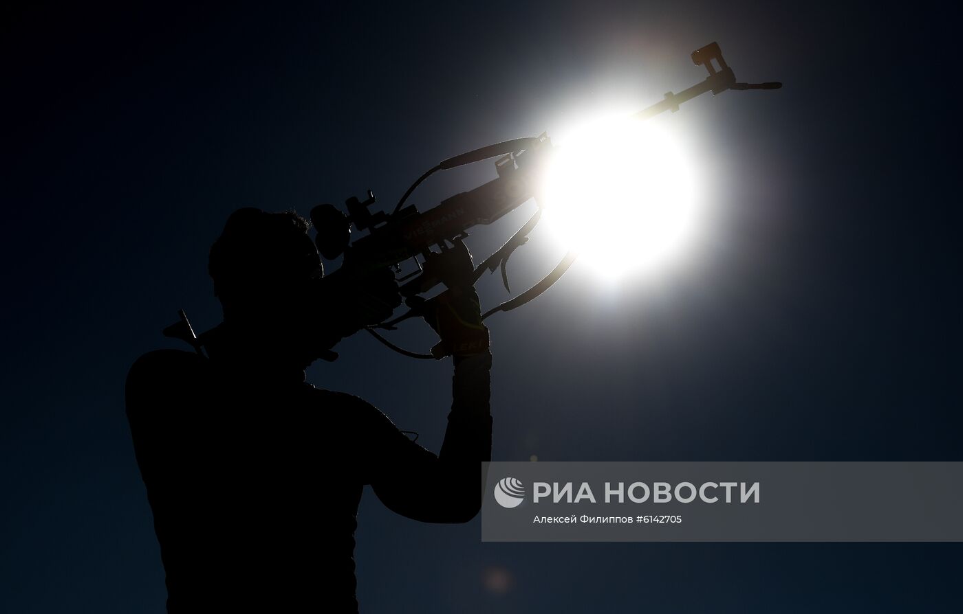 Биатлон. VI этап Кубка мира. Мужчины. Индивидуальная гонка