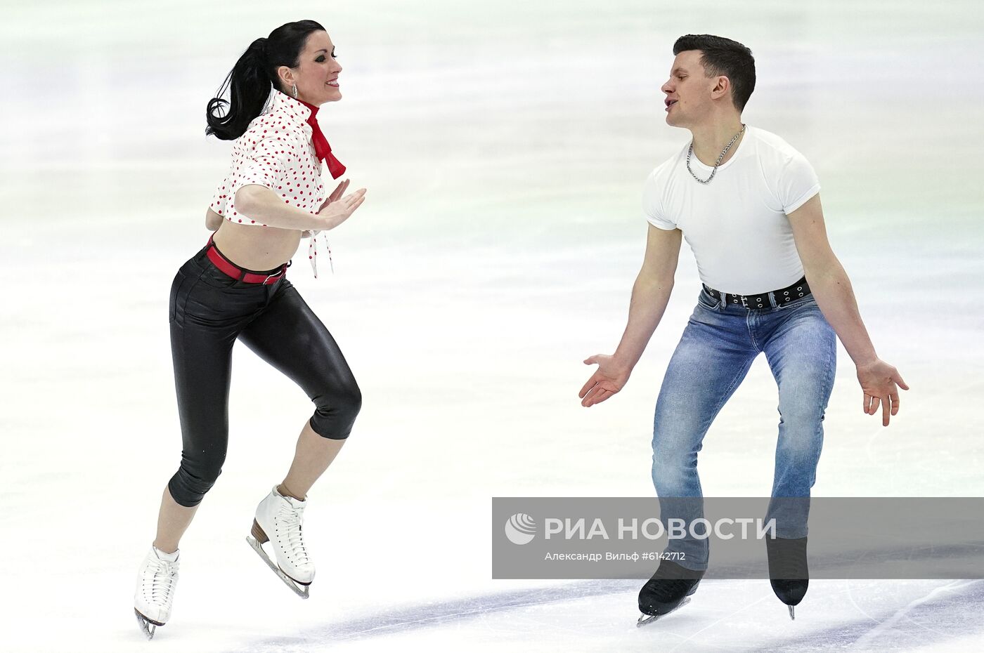 Фигурное катание. Чемпионат Европы. Танцы. Ритмический танец