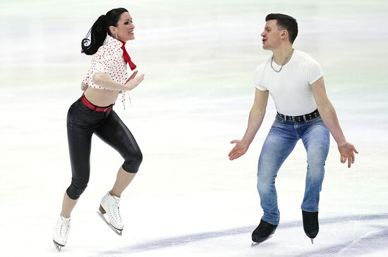 Фигурное катание. Чемпионат Европы. Танцы. Ритмический танец