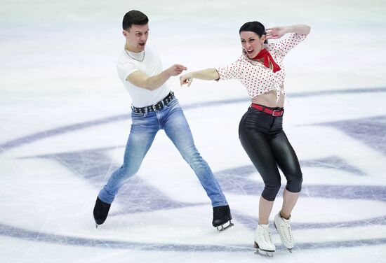 Фигурное катание. Чемпионат Европы. Танцы. Ритмический танец