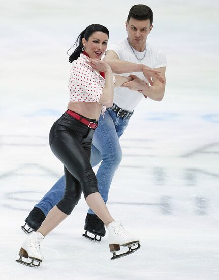 Фигурное катание. Чемпионат Европы. Танцы. Ритмический танец