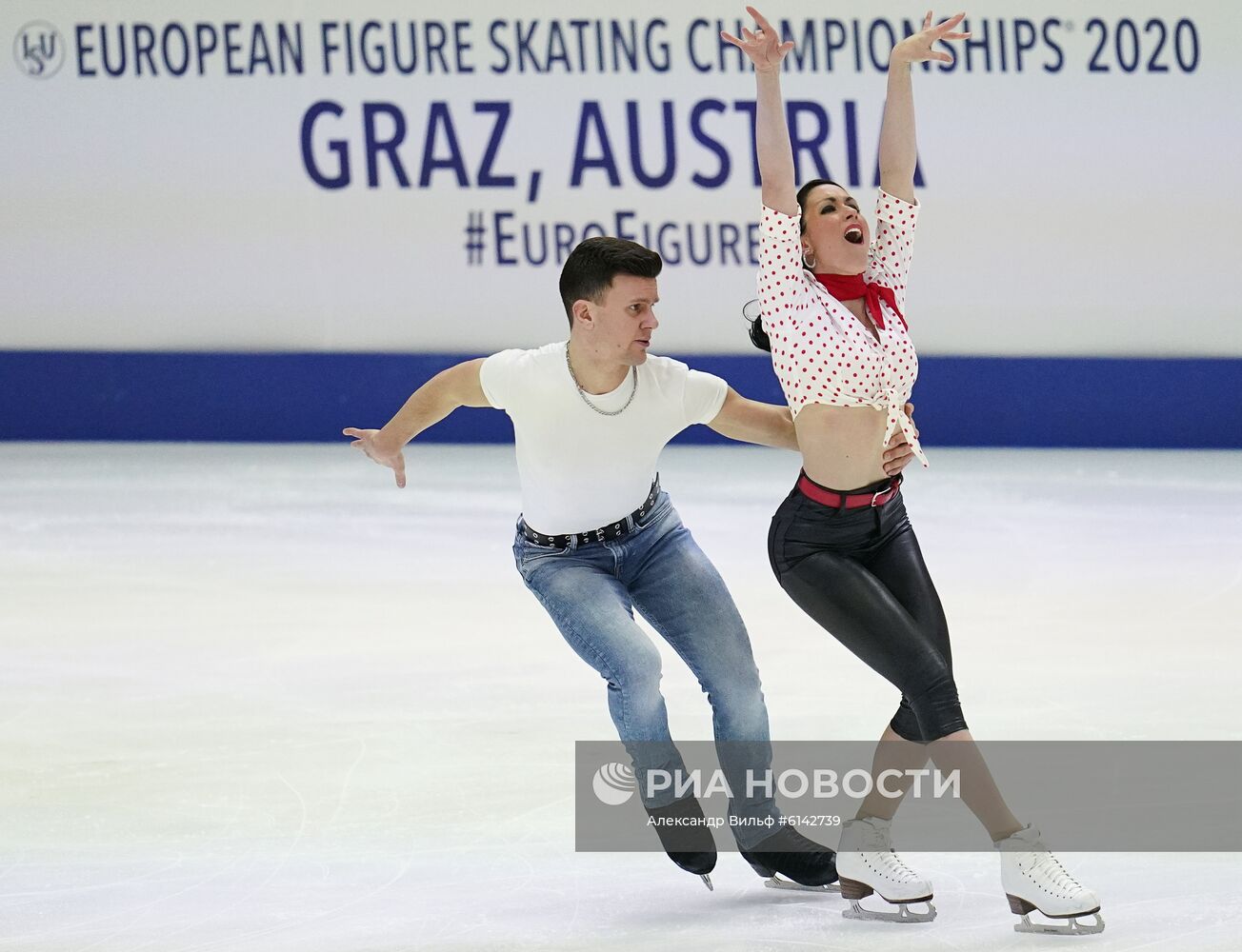 Фигурное катание. Чемпионат Европы. Танцы. Ритмический танец