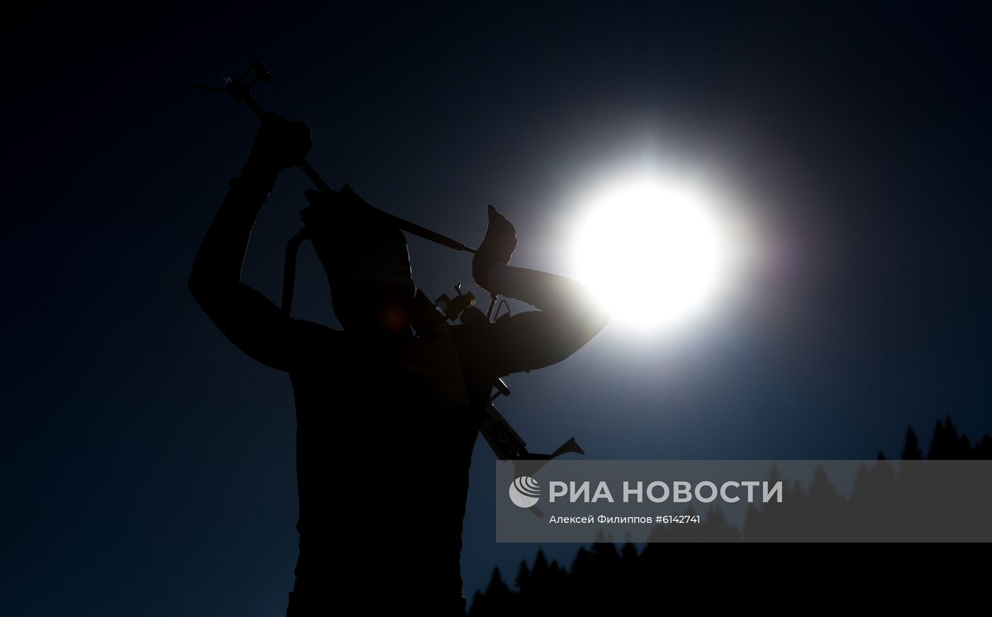 Биатлон. VI этап Кубка мира. Мужчины. Индивидуальная гонка