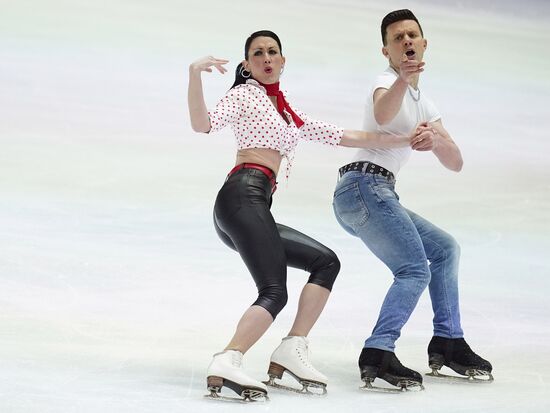 Фигурное катание. Чемпионат Европы. Танцы. Ритмический танец