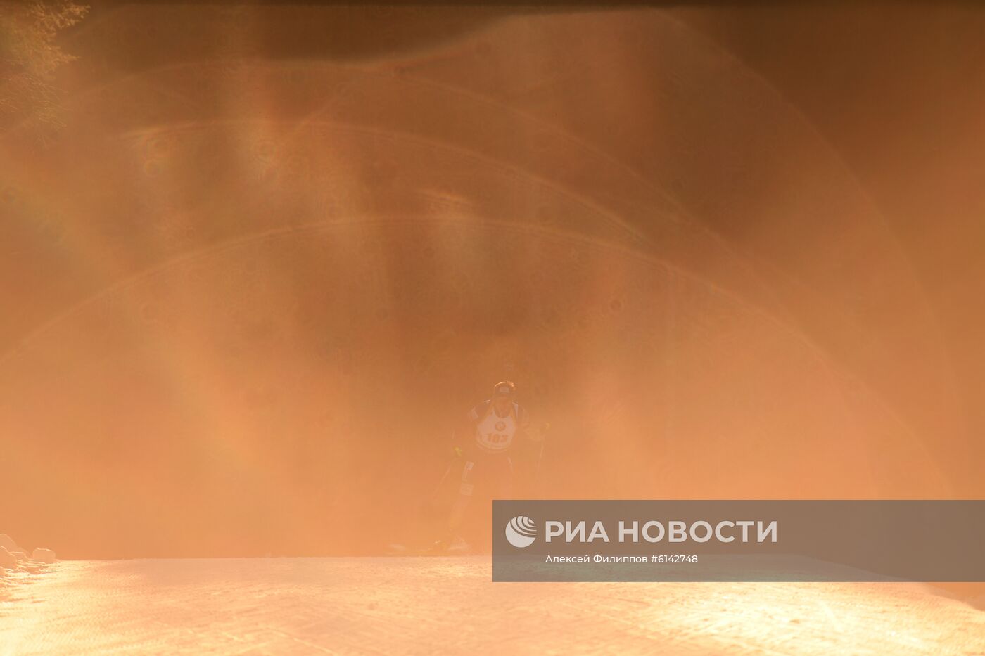 Биатлон. VI этап Кубка мира. Мужчины. Индивидуальная гонка