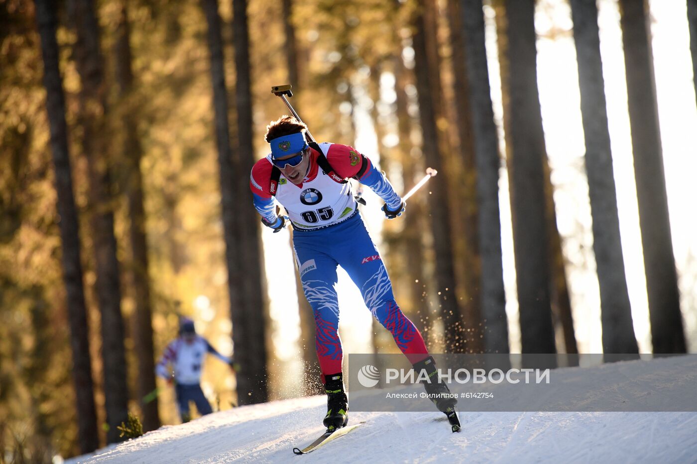 Биатлон. VI этап Кубка мира. Мужчины. Индивидуальная гонка