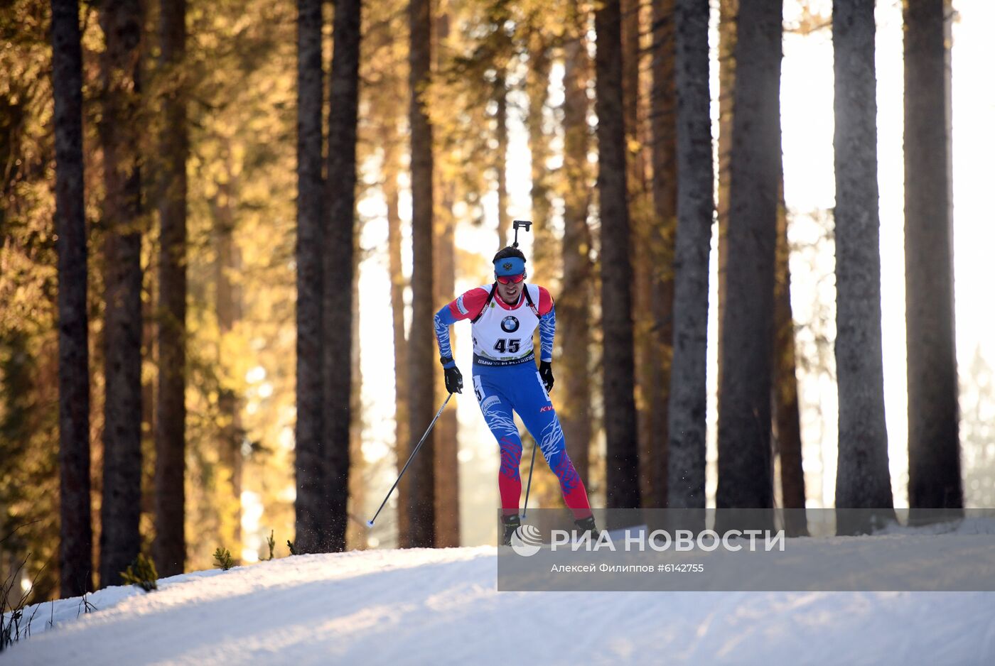 Биатлон. VI этап Кубка мира. Мужчины. Индивидуальная гонка